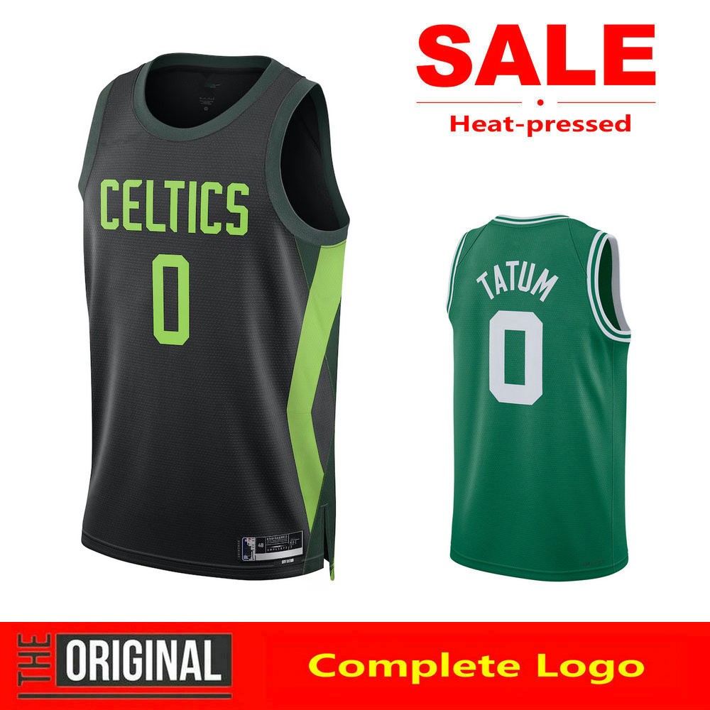 เสื้อบาสเก็ตบอลรุ่นใหม่อัดความร้อน 0 Jayson Tatum Jersey
