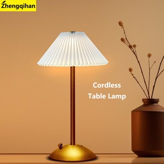 โคมไฟตั้งโต๊ะ นํา สัมผัสไฟกลางคืน ยูเอสบี ชาร์จแบบพกพาร้านอา…