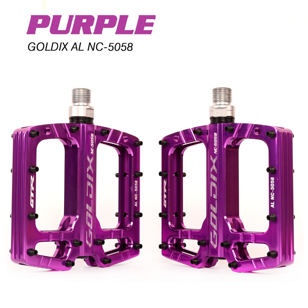 จักรยาน GOLDIX Triple Pelin อลูมิเนียมอัลลอยด์ CNC น้ำหนักเบา พื้อนไม่ลื่น ใช้งานได้ทั้งเส้นทางราบและทางธรรมชาติ - รูปที่ 5