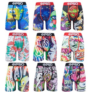 Ozpsd กางเกงบ็อกเซอร์ชายพิมพ์ลายระบายอากาศเซ็กซี่ขนาดใหญ่