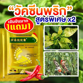 ซื้อ 1 แถม 1 วัคซีนพืช ป้องกัน พริกเน่า โรคกุ้งแห้ง ผลไม้เน่…