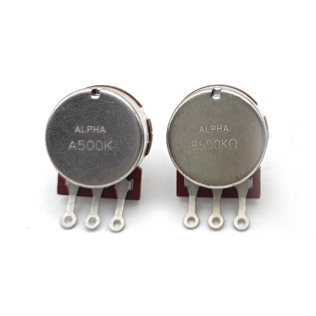 1 PC Alpha A500K B500K Big Potentiometer สําหรับกีตาร์ไฟฟ้าเบสปริมาณ Tone Controls 500K POT กีตาร์เบ