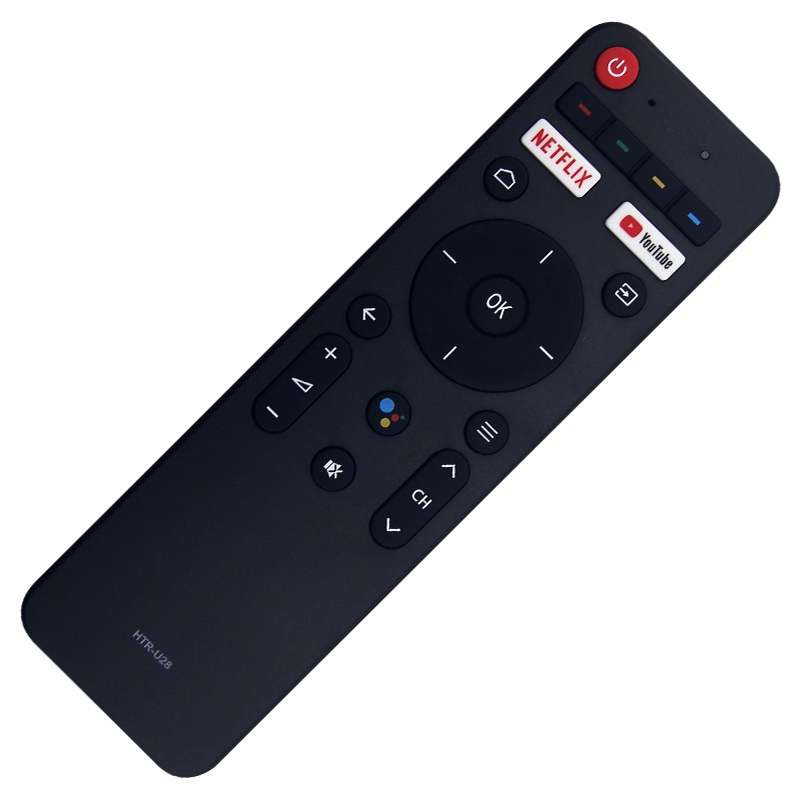 รีโมทคอนโทรลเสียงใหม่ HTR-U28 เข้ากันได้กับอุปกรณ์เสริม Haier TV LE40K6600G H50S6UG H55S6UG H65S6UG