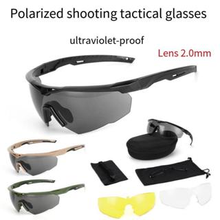 แว่นท�טิกอลใหม่ กันหมอก กันกระสุนBB สำหรับเล่นCS ขี่จักรยาน …