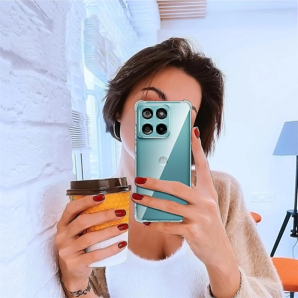 กันกระแทกถุงลมนิรภัย TPU สําหรับ Motorola Moto G 2025 G Play 2024 G Stylus 5G 2023 Power 2022 2024 2025 โปร่งใสฝาครอบป้องกัน Capa Fundas Coque - รูปที่ 7