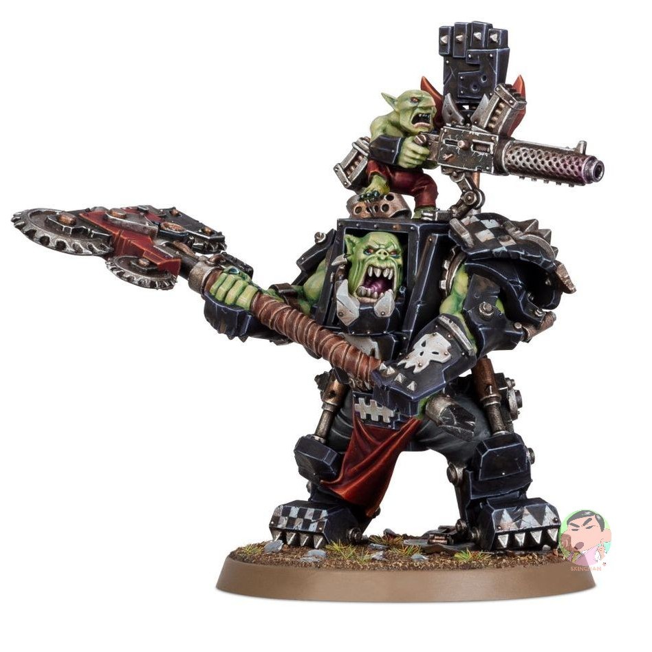 Warhammer 40K Ork Warboss ใน Mega Armour Resin Kit