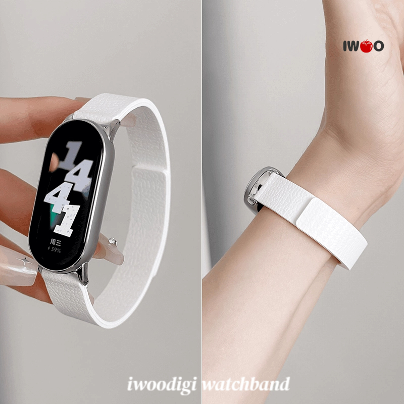 สําหรับ Xiaomi/mi band 10/nfc/mi band 9/เซรามิค/mi band 8 ซิลิโคนซิลิโคนเหลว