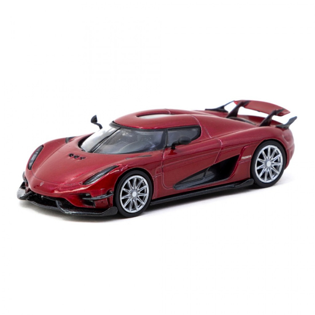 Tarmac Works T64G-TL017-RE 1/64 Koenigsegg Regera Red Metallic Diecast Scale รถโมเดล