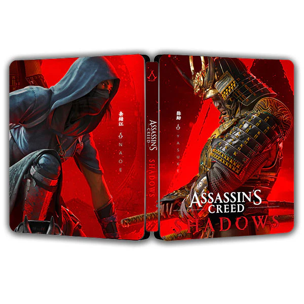 Assassins Creed Shadows NAOE & YASUKE Edition Steelbook