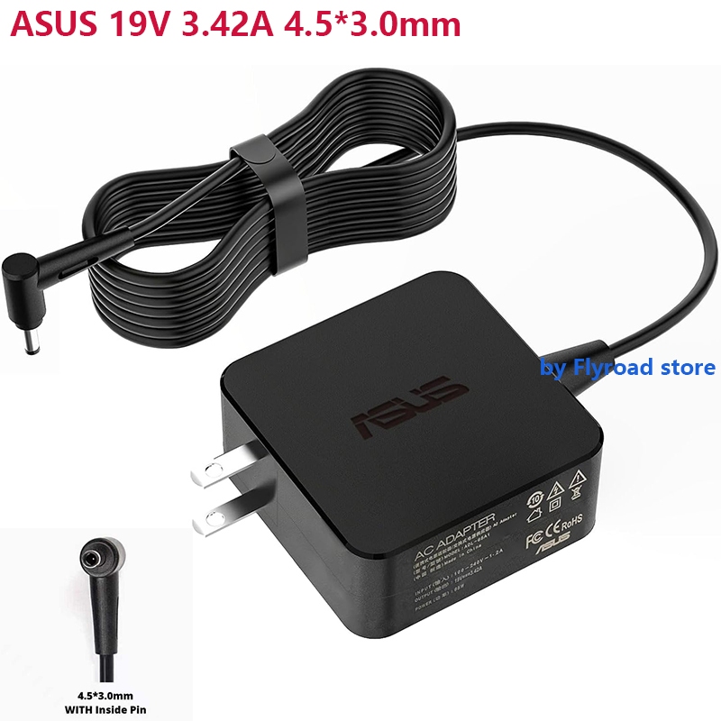 X1402Z X1402ZA อะแดปเตอร์แล็ปท็อป 65W 19V 3.42A 4.5*3.0 มม.สําหรับ Experbook B1400C B1500C โน้ตบุ๊ค 