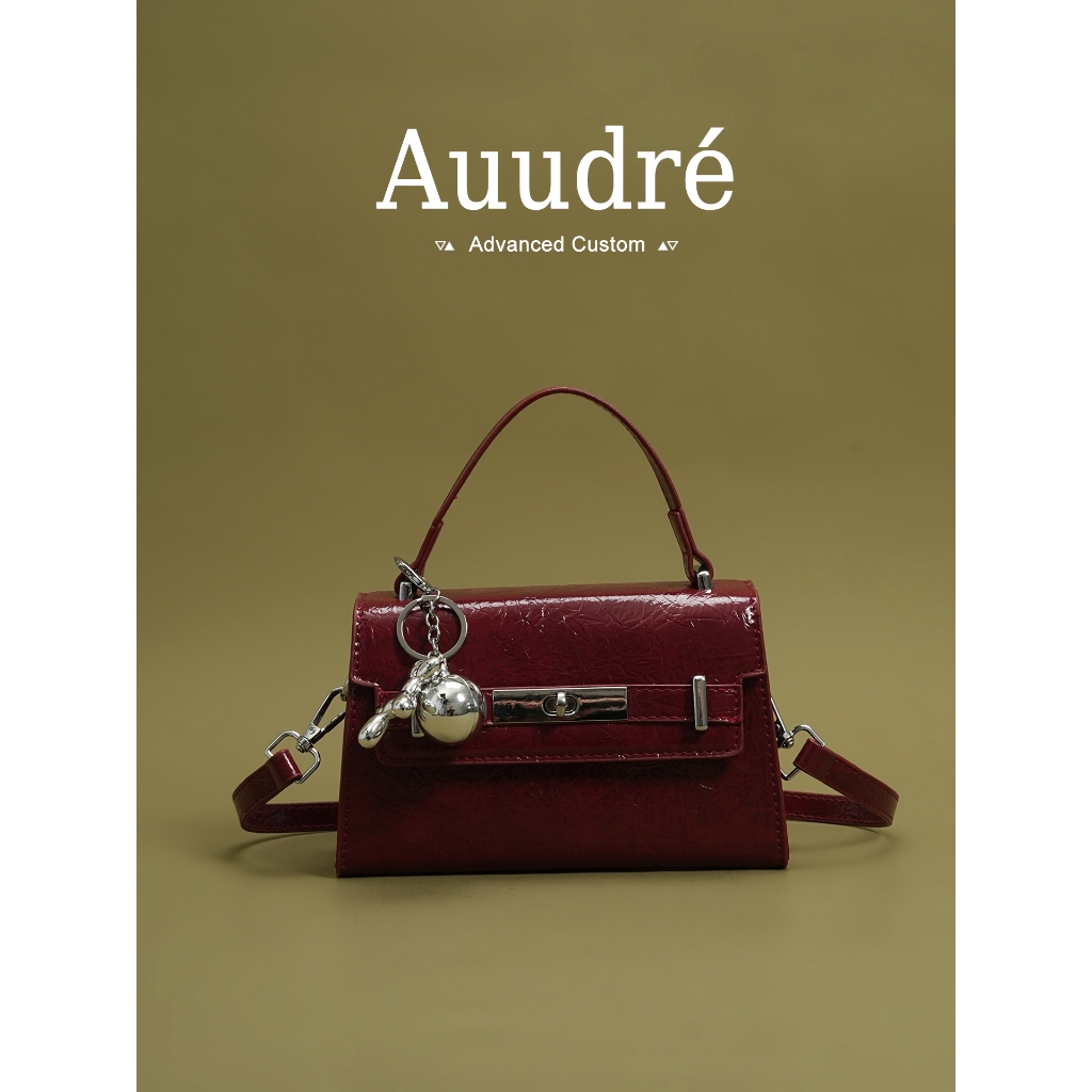 AUUDRE حقيبة يد وكتف حمراء — صورة 3