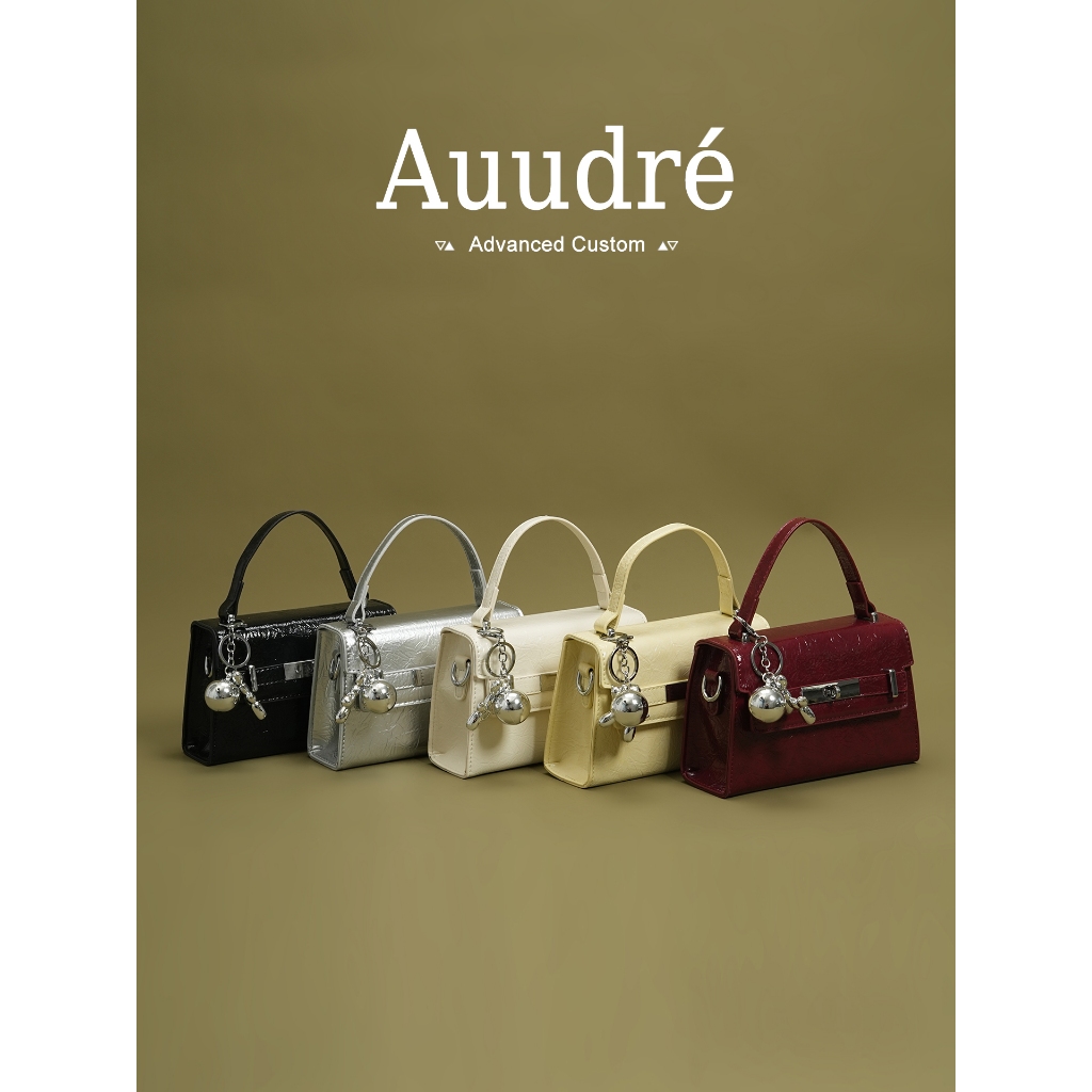 AUUDRE حقيبة يد وكتف حمراء — صورة 4