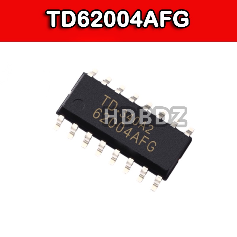 5~10PCS TD62004AFG  SOP16 62004AFG Driver ชิป IC SMD