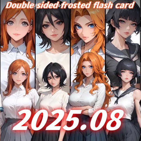 2508 ACG Kugisaki Nobara Darkness Aqua Demon Slayer: Kimetsu no Yaiba BLEACH รวบรวมแฟลชการ์ด 63*88 ม