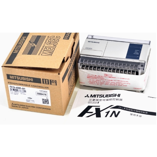โมดูล Mitsubishi โปรแกรม FX1N-14MR FX1N-14MT-001FX1N-14MT-ES/UL FX1N-14MR-ES/UL