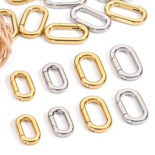 ขัดสแตนเลสรูปไข่ฤดูใบไม้ผลิหัวเข็มขัดไข่รูปหัวเข็มขัด18เคสร้…