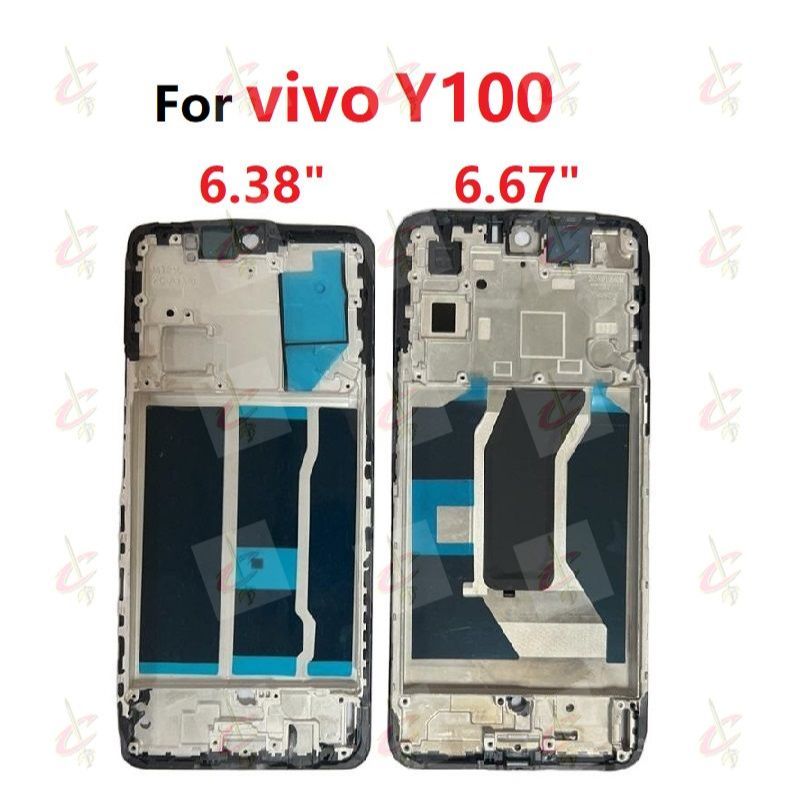 กรอบหน้าจอ LCD(กรอบจอ) สําหรับ vivo Y100 4G 5G IDN V2327 V2412 V2239