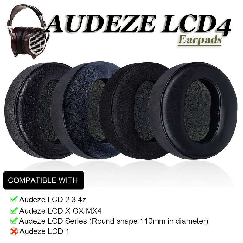 เปลี่ยนแผ่นรองหูฟัง Earmuffs สําหรับ Audeze LCD 2 3 4z, LCD X GX MX4, LCD Series ฉนวนกันเสียงและแผ่นรองหูฟังลดเสียงรบกวน