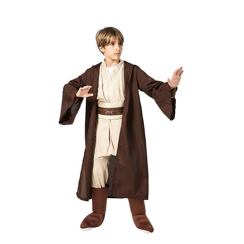ชุดคอสเพลย์ Star Wars Jedi Knights Luke Skywalker ขนาดพิเศษ สำหรับเด็ก สำหรับงาน Carnaval Party และ Halloween