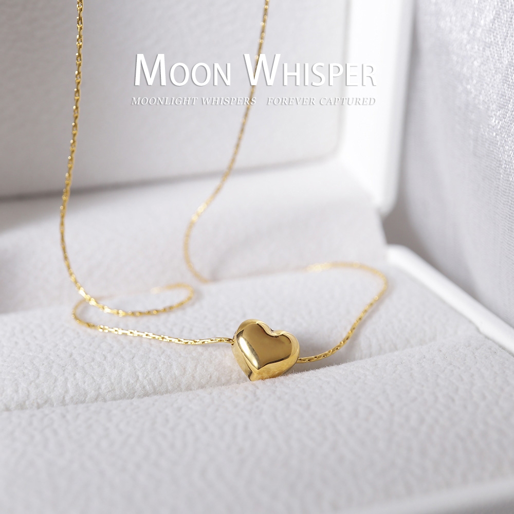 สร้อยข้อมือหัวใจสแตนเลสน่ารัก เคลือบเงินทองคำแท้ 18K ไม่ทำให้เกิดการแพ้