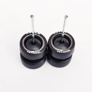 1/64 Mini รถล้อ 11 มม.ยาง Tyres 1:64 รุ่นรถยนต์ขอบกระจก Claw สูตรหรือกลีบ Leaf Shape สําหรับล้อร้อน/Matchbox/Domeka