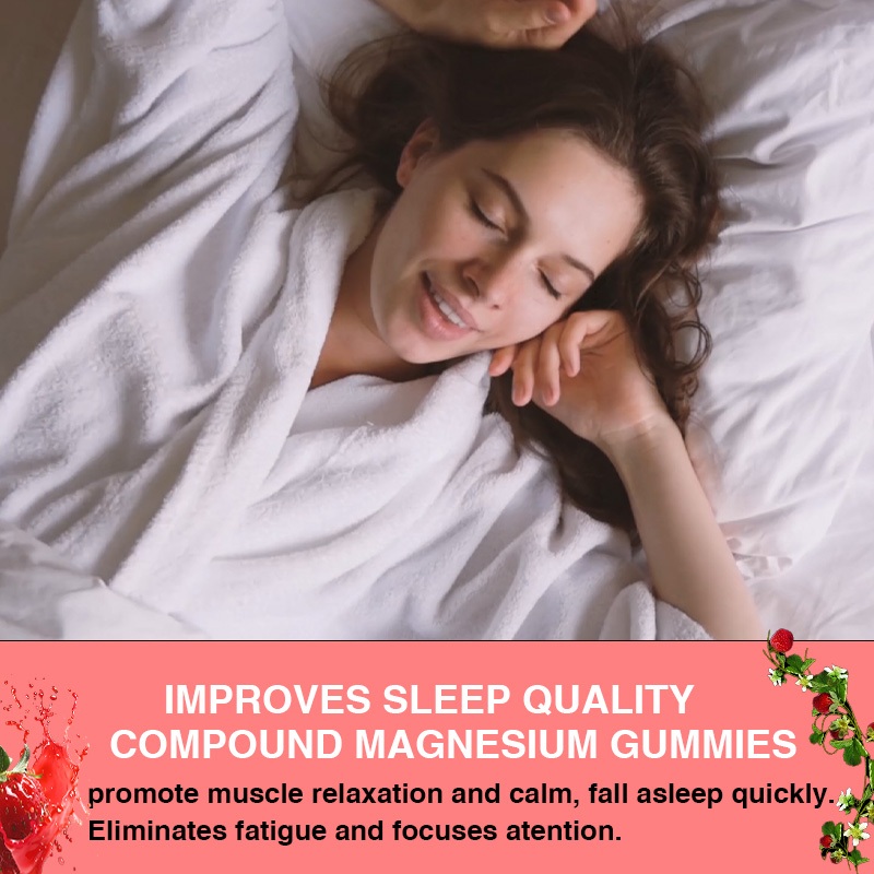 แมกนีเซียม คอมเพล็กซ์ อาหารเสริม 1000มก. 60 กัมมี่ -10 ใน 1 สูตร (แมกนีเซียม ไกลซิเนต แมกนีเซียม แกรบอต ฯลฯ) - คีเลตแร่ธาตุเสริมกล้ามเ - รูปที่ 2