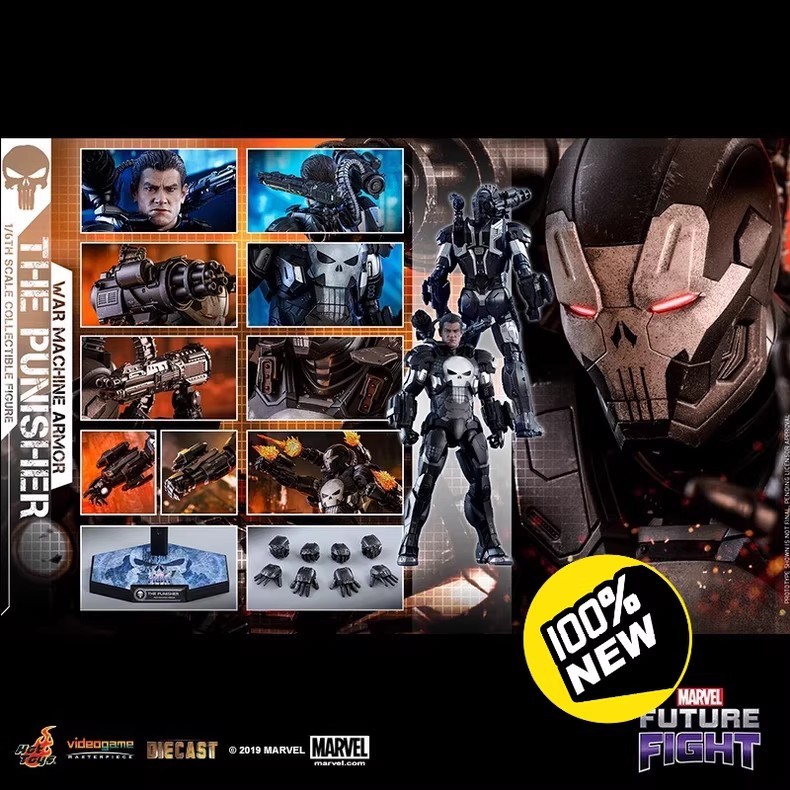 Hottoys ht Punisher War Machine VGM33D28 Alloy Punisher War Machine Action Figure