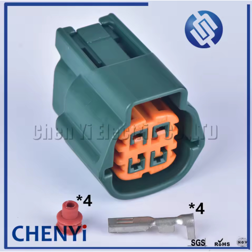 4 ขา 6189-1105 6189-7757 กันน้ําออกซิเจน O2 เซ็นเซอร์ปลั๊กหญิงขั้วต่อยานยนต์ซ็อกเก็ตลวดสําหรับ Nissa