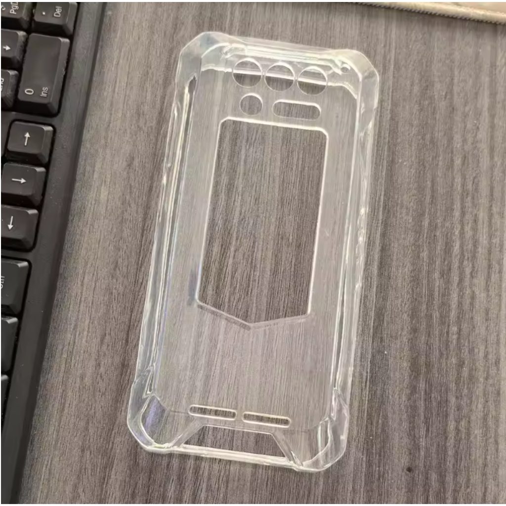 เคสTPUสําหรับOukitel WP100 Titanเคสโทรศัพท์ซิลิโคนอ่อนนุ่มบางเฉียบสีดําเคสใสสําหรับOukitel WP100Tita