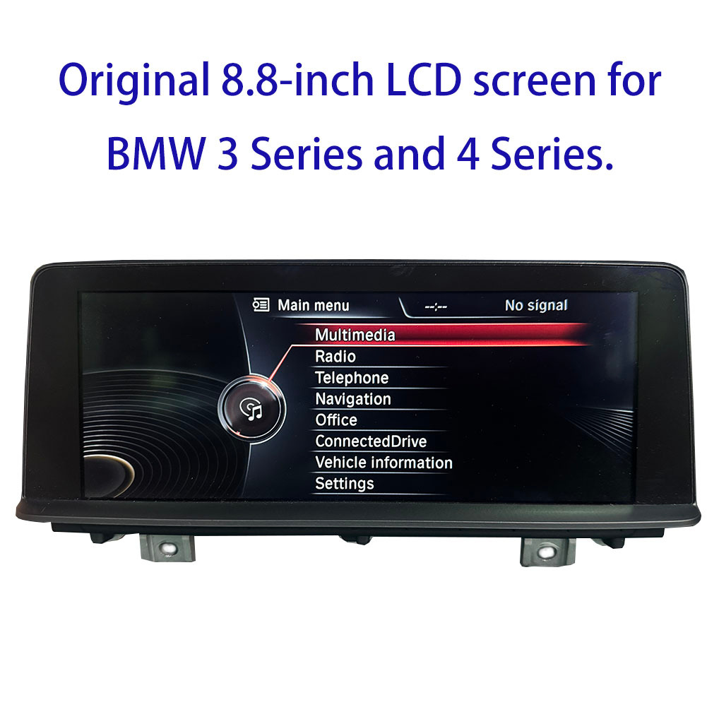 หน้าจอการนําทางและควบคุมส่วนกลางขนาด 8.8 นิ้วของ BMW F30 F34 F32 3 Series BM9292248 02 9