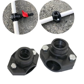 1/2 "3/4" ท่อข้อต่อคงที่ DN32/25 ท่อหนีบการเกษตรประหยัดน้ําชลประทานซ่อมท่อน้ํา