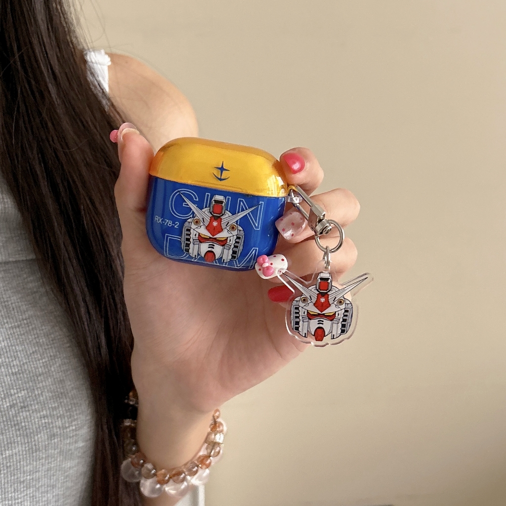 RX-78-2 Gundam Airpods Pro3 กรณี Airpods Pro2 กันกระแทกการ์ตูน IMD หูฟังสําหรับ AirPods Pro3 4/4 (AN