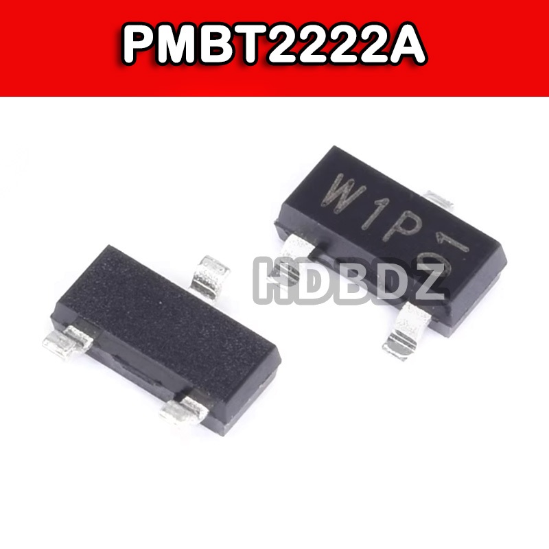 50~100PCS PMBT2222A,215 SOT23 W1P 0.6A 40V Triode IC SMD