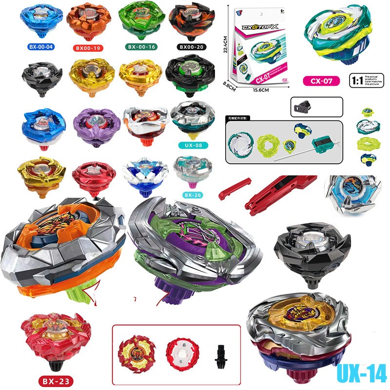 Beyblade X CX-07 Pegasus Blast CX-08 สุ่ม Booster UX-08 Silver Wolf BX-23 Phoenix Wing BX-27 Sphnx Cowl ของเล่นเด็กสําหรับเด็ก