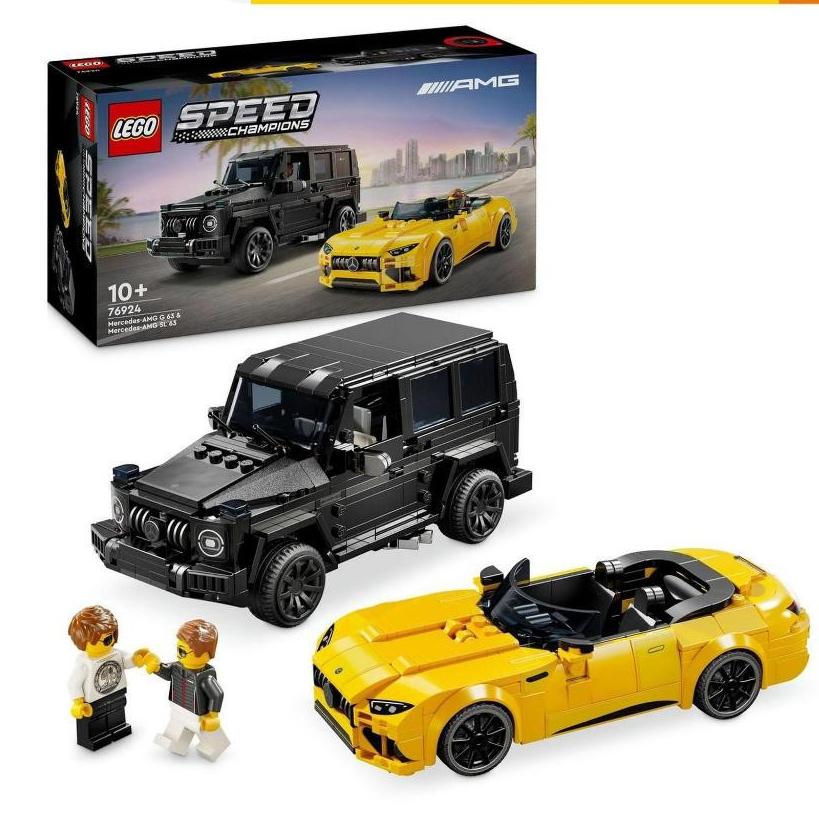 Lego Speed Champion 76924 Mercedes-AMG G 63 และ Mercedes-AMG SL 63 (808 ชิ้น)