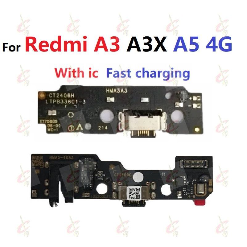 USB แพรตูดชาร์จเร็ว (Charging board) สําหรับ  Redmi A3 A3X A5 4G