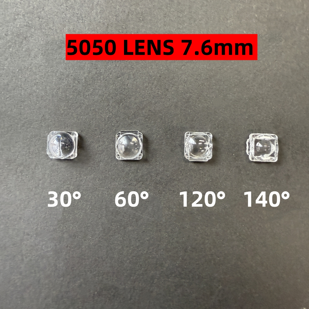 2835 3030 5730 5050 คลิปออนเลนส์คอนเดนเซอร์ลูกปัด นํา SMD 30/60/90/120 มุมคาน