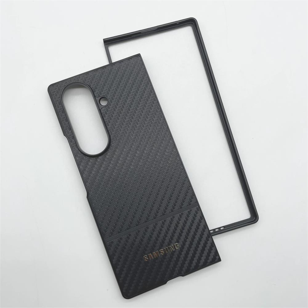 Samsung Galaxy Z Fold 7 Flip7 เคสโทรศัพท์ธุรกิจคาร์บอนไฟเบอร์กันกระแทกฝาครอบป้องกันด้านหลัง