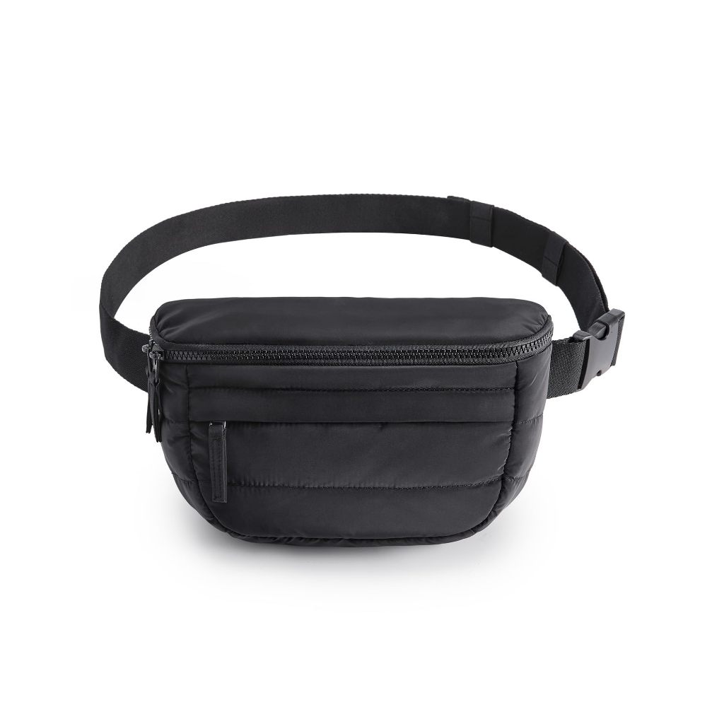 BAGSMART Waist Bag กระเป๋าเข็มขัดหลากหลาย Chest Bag น้ำหนักเบา Crossbody Bag กันน้ำ Shoulder แฟชั่น Unisex Fanny Packs สำหรับการออกกำลังกายช้อปปิ้งท่องเที่ยว