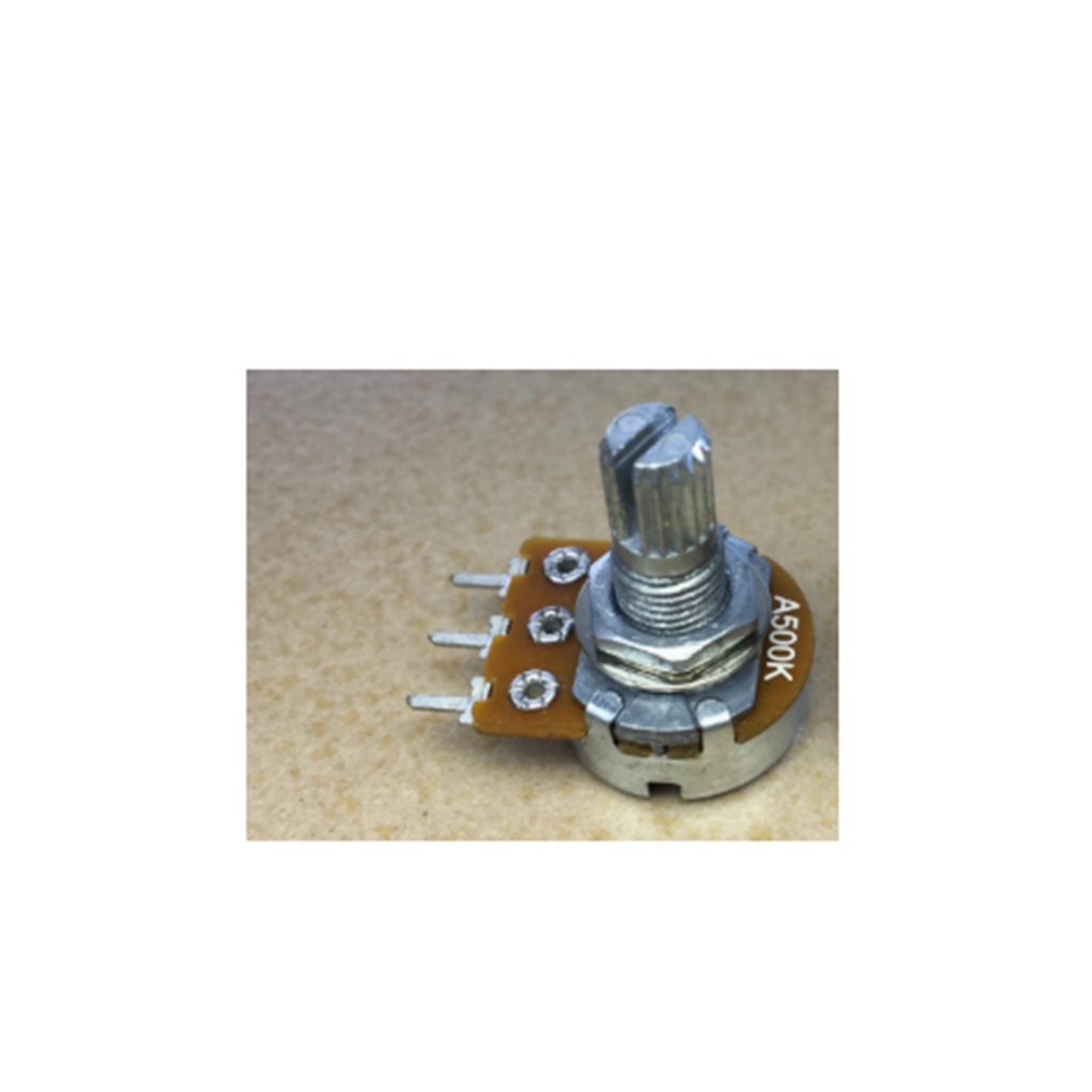 Potentiometer A500K 313-1530F-500K 500KΩ 3 ขาพร้อม Spline
