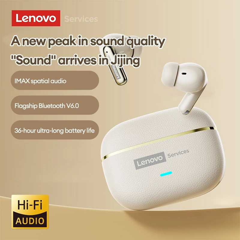 Lenovo LE208 หูฟังเกมมิ่ง Bluetooth IPX5 Latency ต่ำ HiFi thumbnail 4