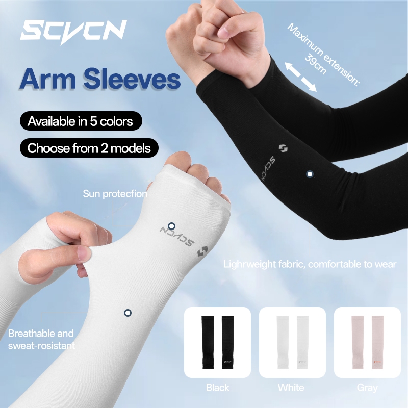 ปลอกแขน UPF50+ ป้องกันรังสียูวี สบายเหมือนน้ำแข็ง สำหรับทั้งผู้ชายและผู้หญิง - รูปที่ 3