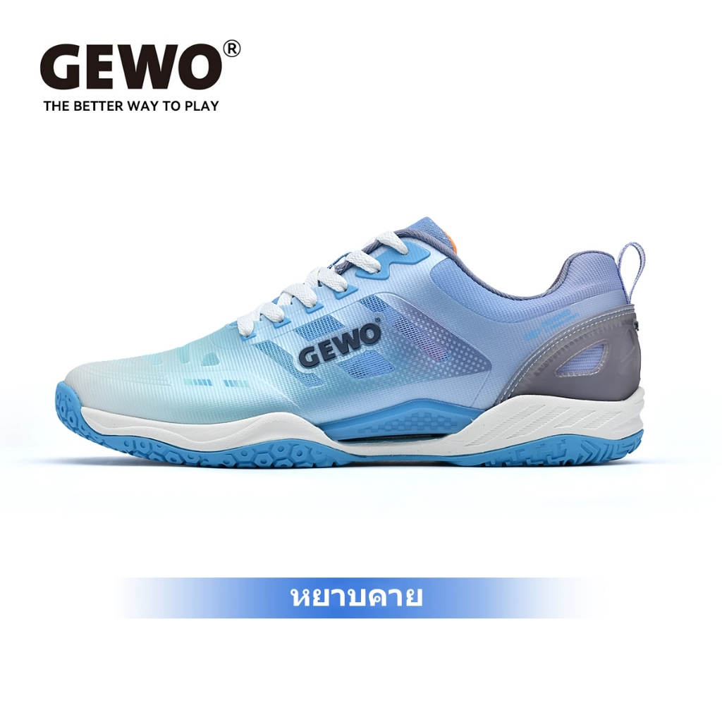 Gewo รองเท้าวิ่งสําหรับผู้ชายและผู้หญิง รองเท้าผ้าใบระบายอากาศและทนต่อการสึกหรอ (EUR 36-45)