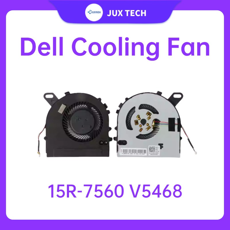 พัดลมระบายความร้อนแล็ปท็อปสําหรับ Dell Inspiron 15R-7560 Vostro 5468 5568 V5468 V5568