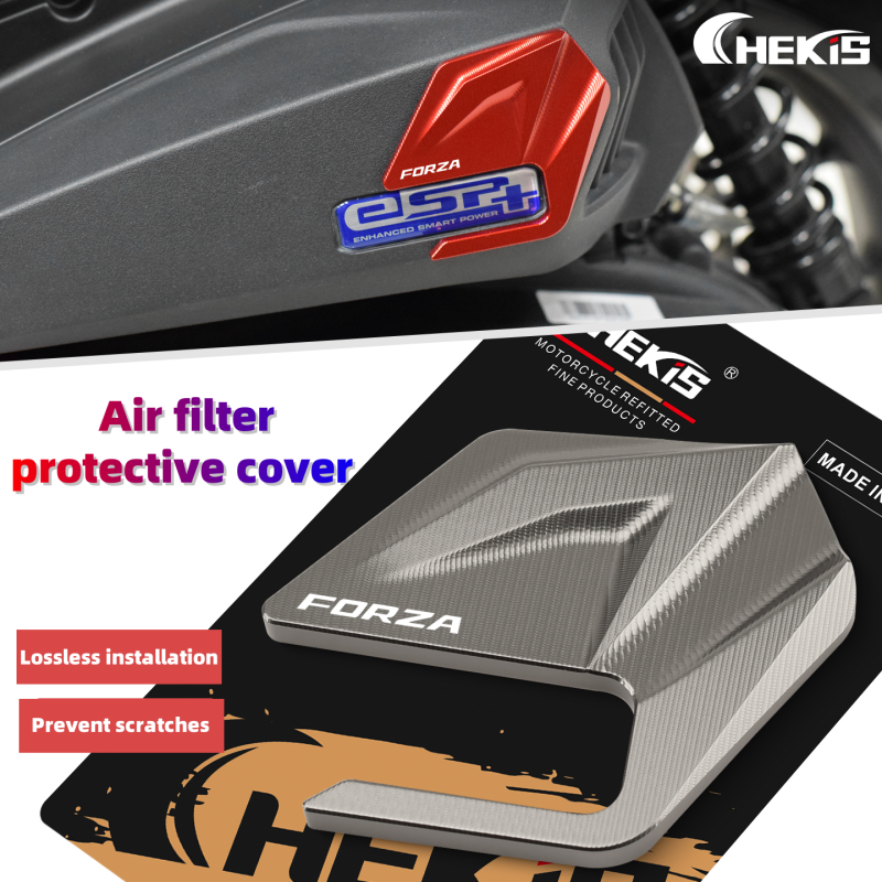 Chekis สําหรับ HONDA FORZA350 NSS350 ดัดแปลงกรองอากาศฝาครอบป้องกันอลูมิเนียมตกแต่งอุปกรณ์เสริม FORZA 350 NSS 2026
