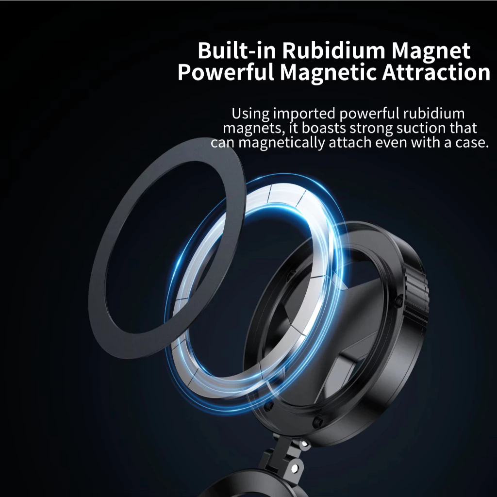 52 มม. CPL Polarizer Filter ที่วางแม่เหล็กสําหรับสมาร์ทโฟน Vlogging Filter Stand bracket thumbnail 5