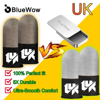 UKBlueWowปลอกนิ้วสําหรับเล่นเกมสําหรับPUBGเกมมือถือถุงมือนิ้…