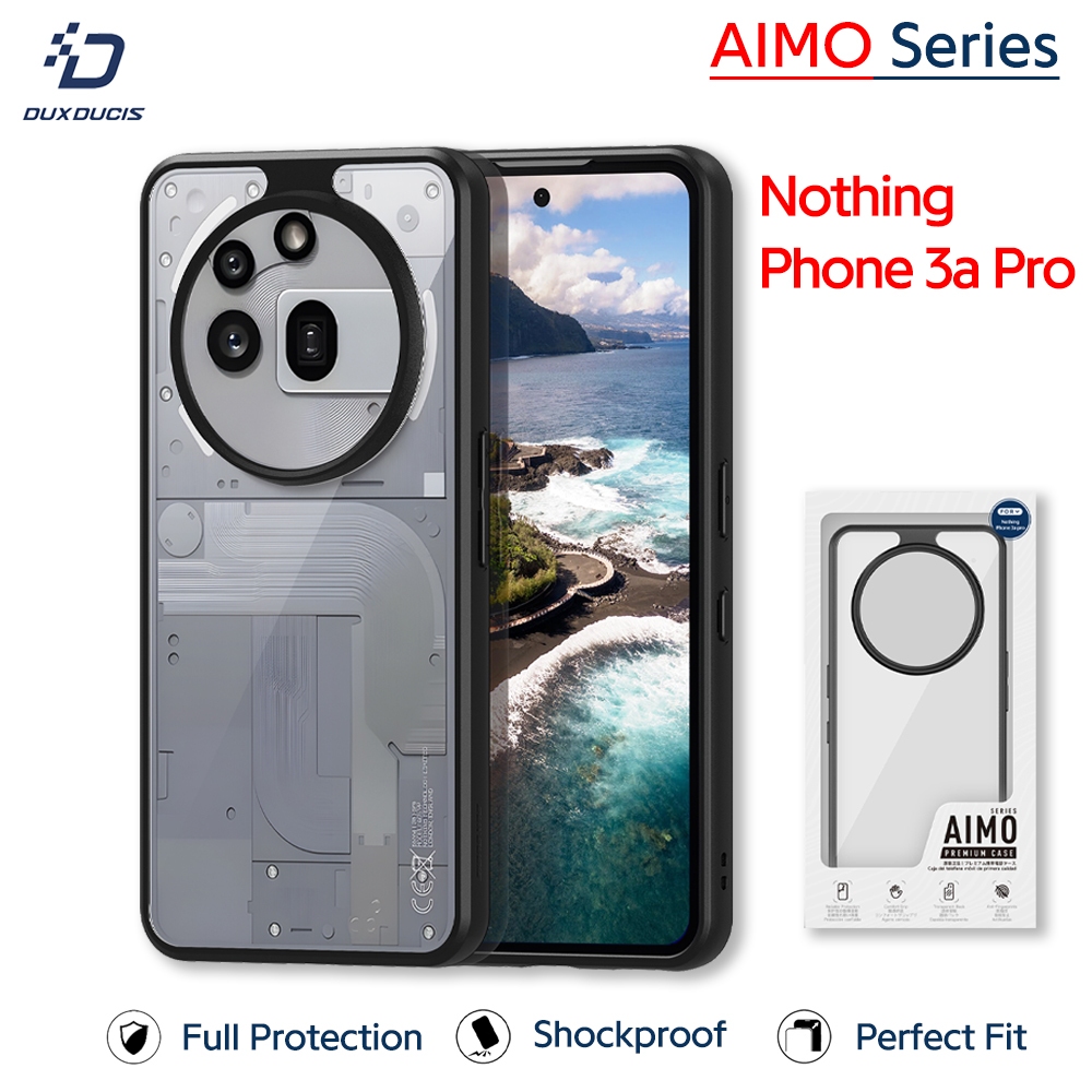 DUX DUCIS AIMO – เคส Nothing Phone 3a Pro – เคสแข็งกันเหลืองใส เคสโทรศัพท์ทนทานกันกระแทกป้องกันรอยนิ้วมือ
