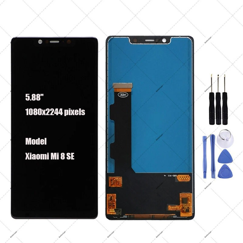 สําหรับ Xiaomi Mi 8 Mi 8 SE Pro Mi 8 Explorer จอแสดงผล LCD Touch Screen Digitizer Assembly Replacement