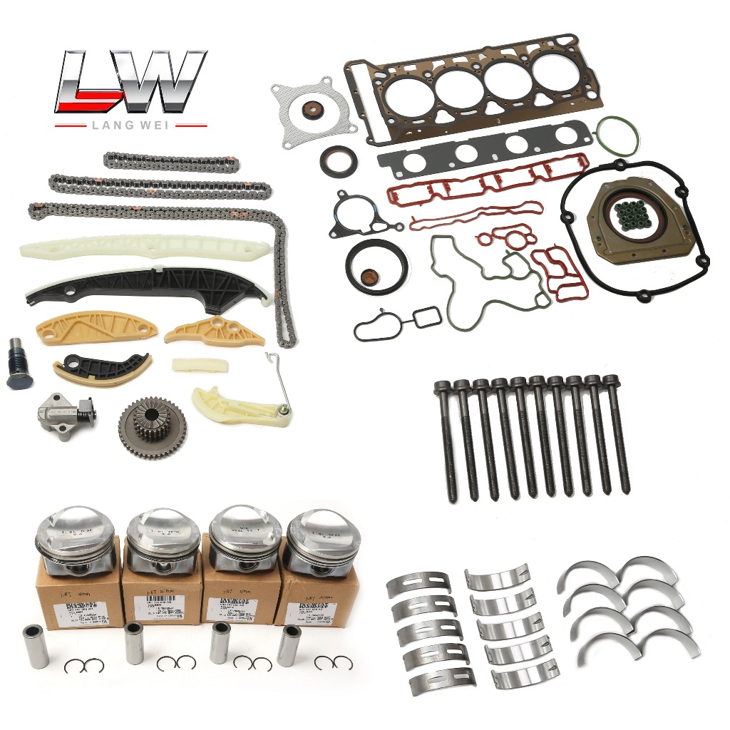 ชุดซ่อมเครื่องยนต์สําหรับ Audi A3 A4 TT VW Passat CC Golf Passat 1.8TFSI CDAA Skoda 06H 107 065 BD ป